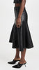 Leather Trumpet black skirt