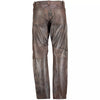 Men's Biker Brown Leather Biker Pant