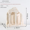 Roman  Yellow Travertine Marble Column Ornament
