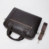 Genuine Leather Men's Office Laptop Bag