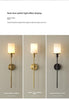 Natural Marble Wall Lamp Modern Brass Wall Light