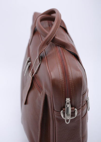 Real Genuine Leather Briefcase Bag