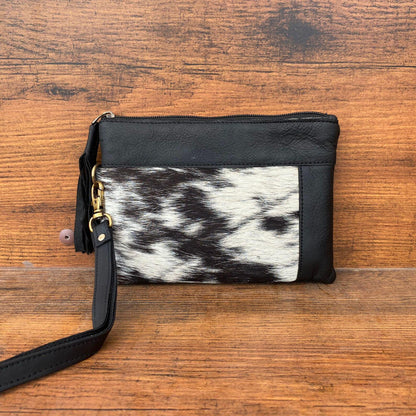 Hair On Cowhide Leather Wallet