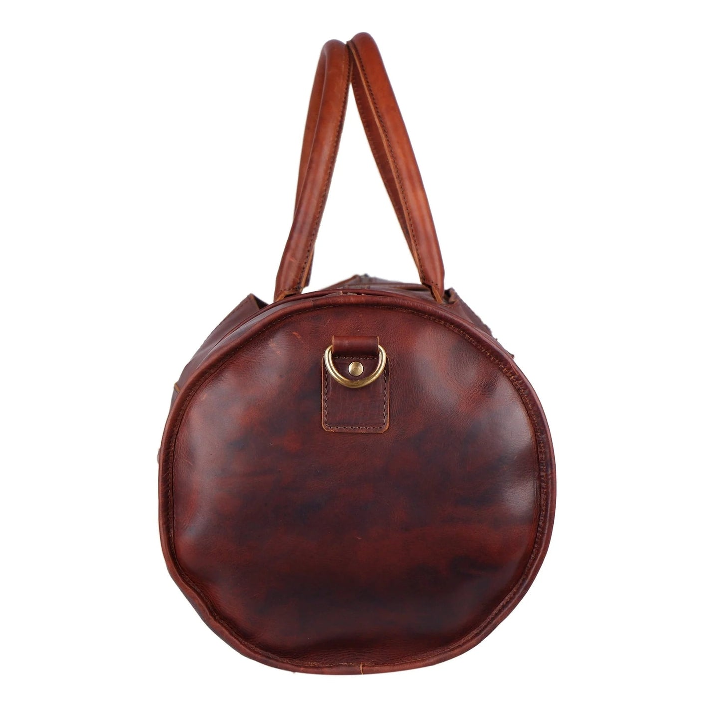 Western Cowhide Leather Duffle Bags