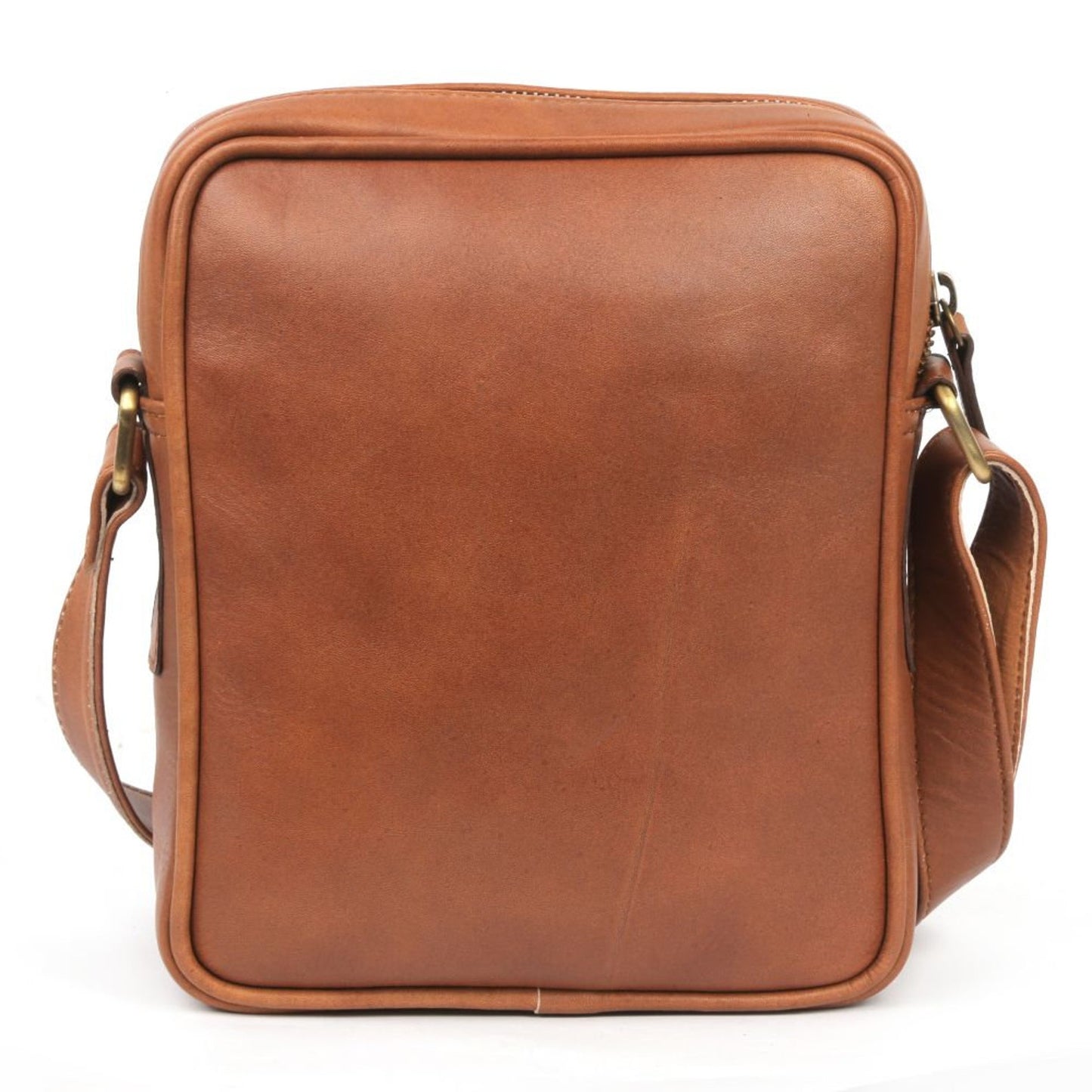 Natural Brown White Cowhide Crossbody Bag