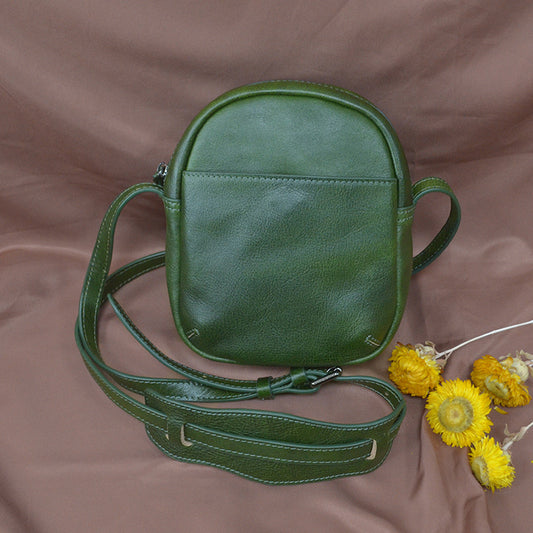 women leather crossbody messenger bag