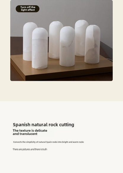 Spanish Natural Marble Pendant Ceiling Light