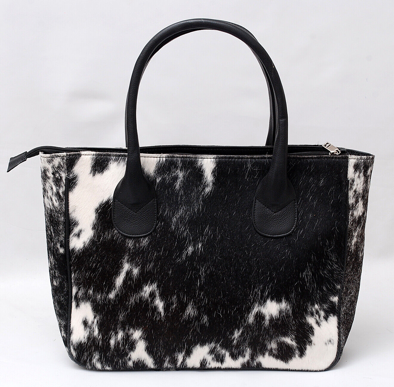 Cowhide Tote Handbag Purse