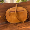 Hand Tooled Leather Western Crossbody Bag