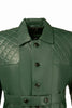 Women's Green Genuine Leather Jacket