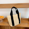 women small woven beach summer bag