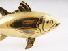 Brass Tuna Statue Sculpture Yacht Interior Decor