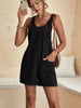 Women's Summer Overall Knot Strap Romper