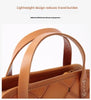 Retro Leather Crossbody Handbag for Women with Quilted Stitching