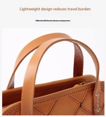 Retro Leather Crossbody Handbag for Women with Quilted Stitching