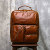 Real Exotic Leather Backpack Laptop