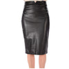 Customized Genuine Leather Pencil Style Skirt