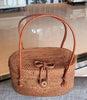 Mini Balinese rattan handbag