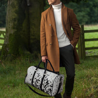 Cowhide Bag Genuine Leather Duffel Style