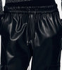 Genuine Leather Slim Fit Women Trouser