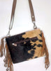 Real Cowhide Dark Crossbody Bag