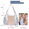 leather shoulder bag women with tassel