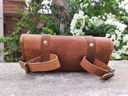 leather saddle bags for motorcycle