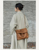 Women Real Leather Retro Shoulder Bag