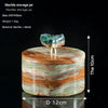 Natural Marble Jade Jewelry Storage Jar 2