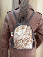 Mini Spotted Cowhide Backpack