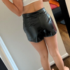 Bold Leather Shorts for Women