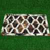 Natural Cowhide Patchwork Rectangle Rug