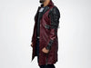 Men's Punk Leather Long Jacket