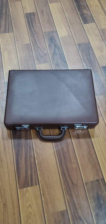 Original Leather Briefcase Bag File bag