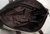 Natural cowhide duffel luggage bag