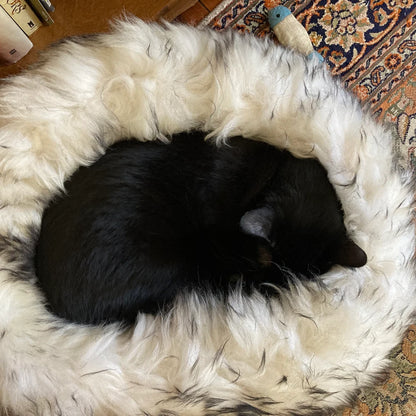 Natural Sheepskin Pet Bed Cats Dogs