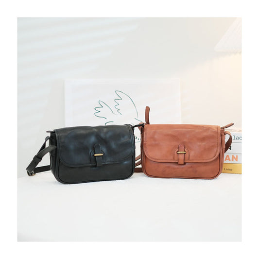 genuine leather women crossbody sling bag