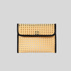 Woven PU Straw Crossbody Bag for Women
