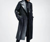 men's tall long leather coats