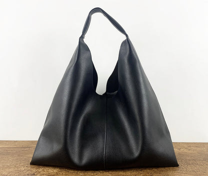 Soft Leather Large Tote Bag