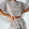 Women’s Two-Piece Summer Outfit with Crop Top