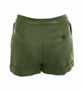 Green Genuine Leather women's Shorts