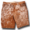 Explore our handmade cowhide shorts for curvy fits—featuring premium brown and white cow skin, plus size waist, and western appeal. These cow fur plus size shorts are bold, rugged, and rodeo ready.

