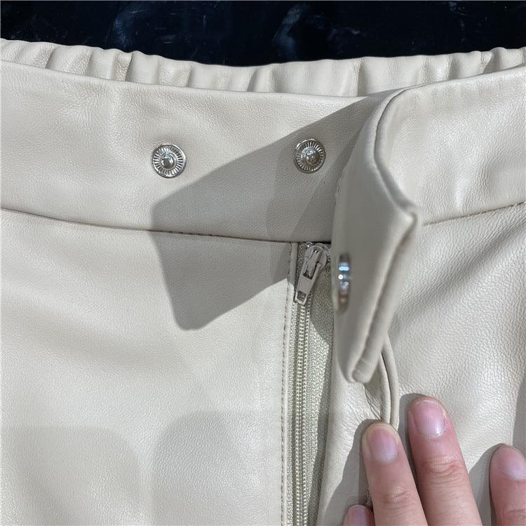 Bold Leather Shorts for Women