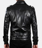 motorcycle genuine leather jacket