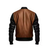 Men's Genuine Leather Varsity Jacket