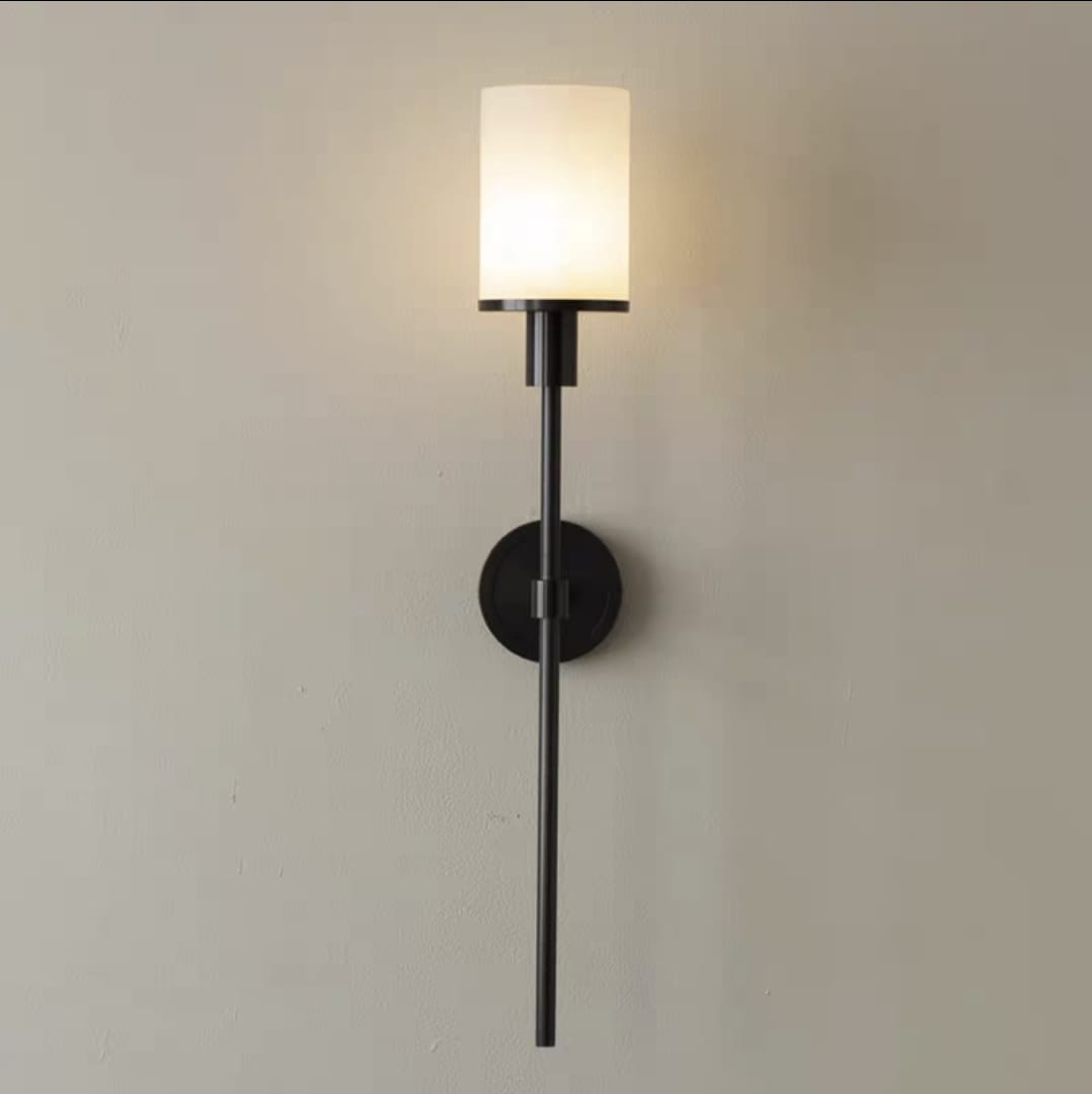 Natural Marble Wall Lamp Modern Brass Wall Light