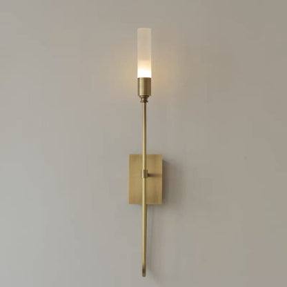 Modern Brass Wall Sconce Minimalist Copper Wall Lamp