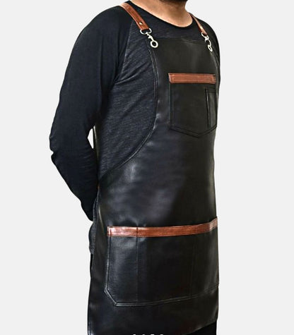 genuine leather carpenters apron