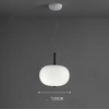 Nordic Double Globe Pendant Lamp Ceiling Light